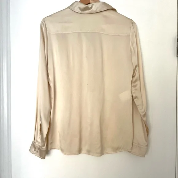 Gucci Cream Silk Blouse - Picture 2 of 8